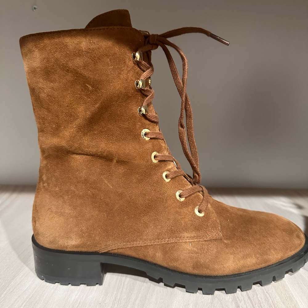 Stuart Weitzman Lace-Up Bootie - image 6